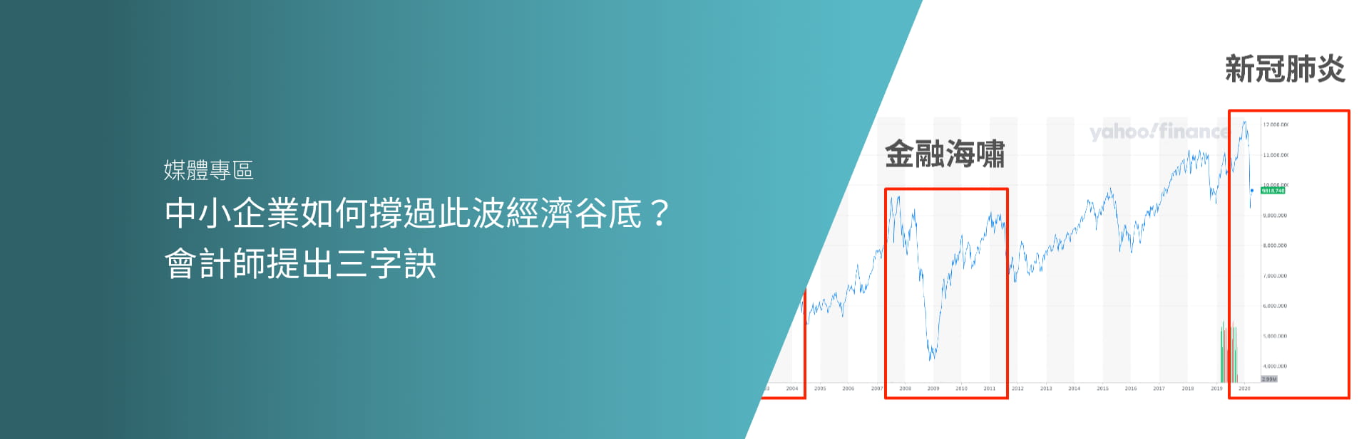 中小企業如何撐過此波經濟谷底？ 會計師提出三字訣